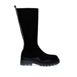 Mulher Exe Shoes Botas*Bota Alta B077-H301 Preto