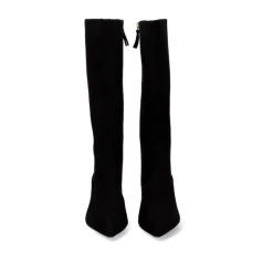 Mulher Exe Shoes Botas*Bota Alta Com Salto Fino Erica-360 Preto