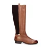 Mulher Exe Shoes Botas*Bota Alta De Couro 741Ka Brandy