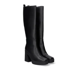 Mulher Exe Shoes Botas*Bota De Salto Alto Vf1668-9 Em Preto