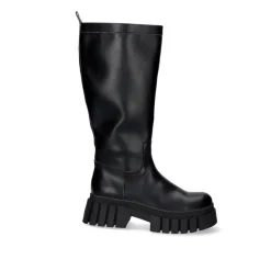 Mulher Exe Shoes Botas*Bota Engomada Jasmine-010 Em Preto