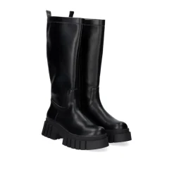Mulher Exe Shoes Botas*Bota Engomada Jasmine-010 Em Preto
