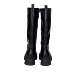 Mulher Exe Shoes Botas*Bota Engomada Jasmine-010 Em Preto