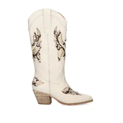 Mulher Exe Shoes Cowboy*Bota Estilo Cowboy Cesar-720 Offwhite