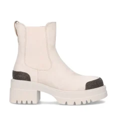 Mulher Exe Shoes Botins*Bota Exe B079-F478 Beige