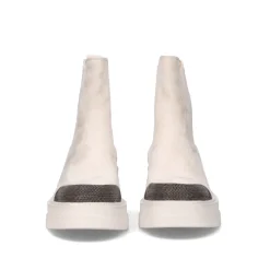 Mulher Exe Shoes Botins*Bota Exe B079-F478 Beige