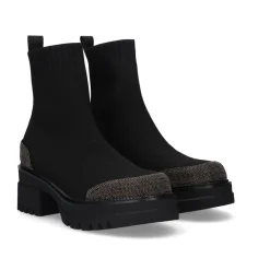 Mulher Exe Shoes Botins*Bota Exe B079-H1037 Preto