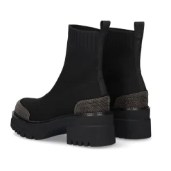 Mulher Exe Shoes Botins*Bota Exe B079-H1037 Preto