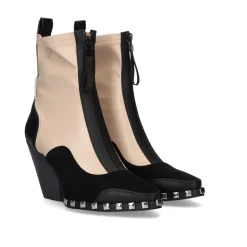 Mulher Exe Shoes Botins*Botin Cowboy Inv23 B469-F462 Beige