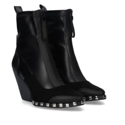 Mulher Exe Shoes Botins*Botin Cowboy Inv23 B469-F462 Preto