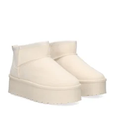 Mulher Exe Shoes Botins*Botins Plataforma Exe Hd5070 Bege