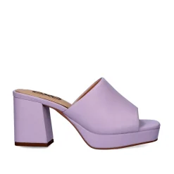 Mulher Exe Shoes Sandálias De Salto*Lina-502 Sandálias Tipo Tamanho Lilas Com Salto Alto