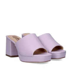 Mulher Exe Shoes Sandálias De Salto*Lina-502 Sandálias Tipo Tamanho Lilas Com Salto Alto