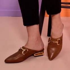 Mulher Exe Shoes Calçados Baixos*Mocasin Paris-120 Camel