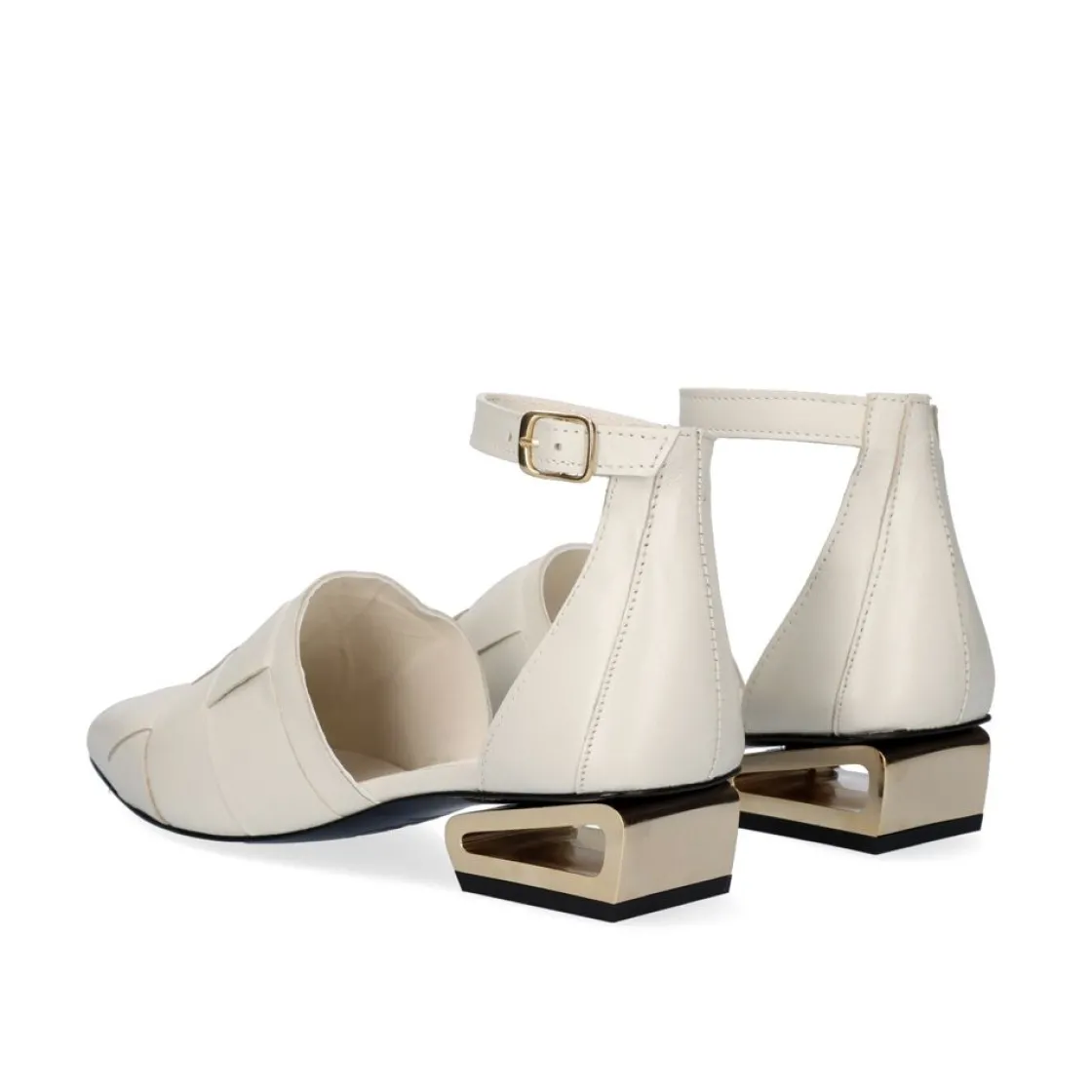 Mulher Exe Shoes Calçados Baixos*Moccasin Paris-100 Offblanco