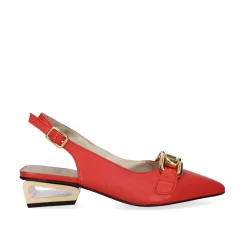 Mulher Exe Shoes Calçados Baixos*Moccasin Paris-140 Vermelho