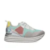 Mulher Exe Shoes Sneakers Mujer*Plataforma De Tenis Rg2210 Azul