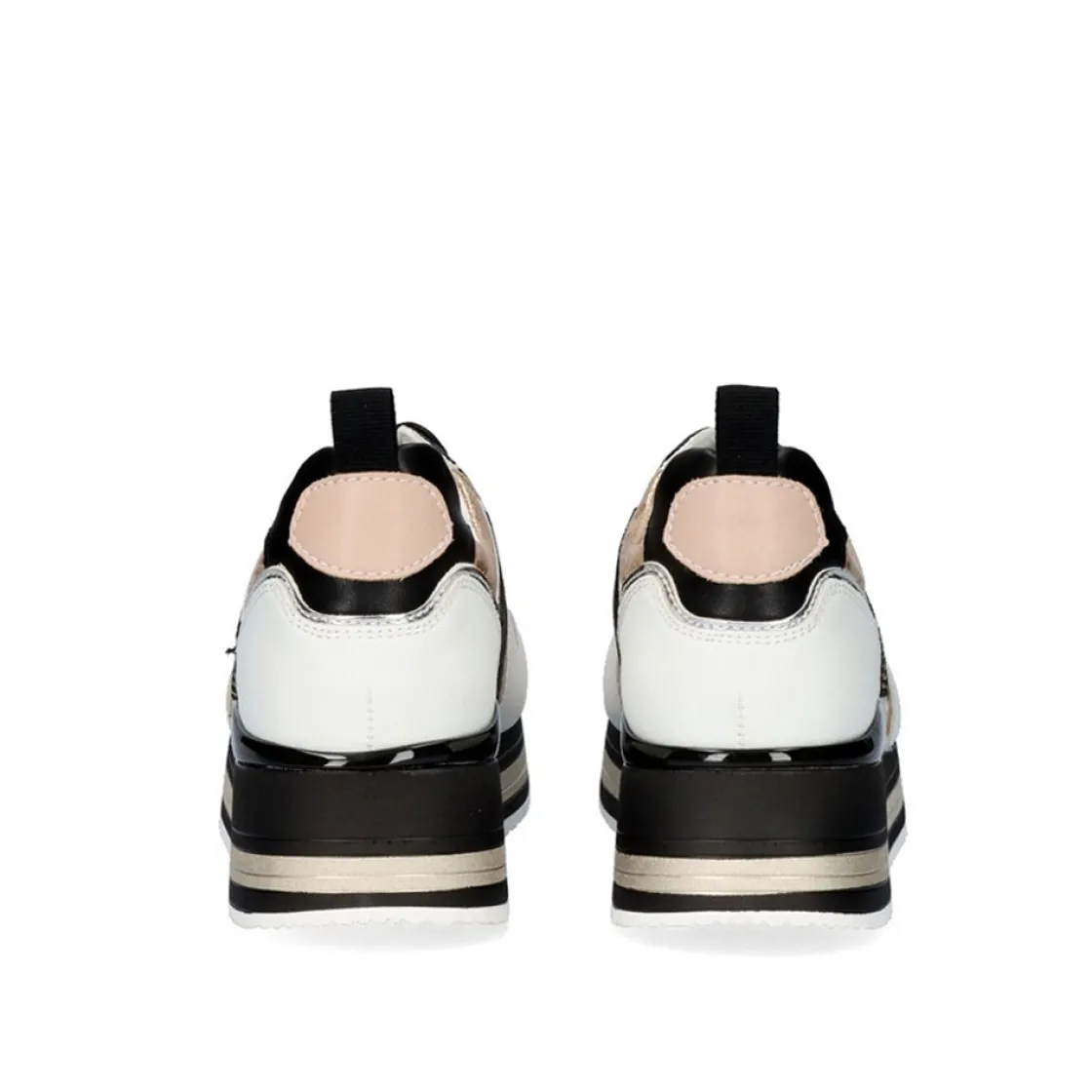 Mulher Exe Shoes Sneakers Mujer*Plataforma De Tenis Rg2210 Ouro