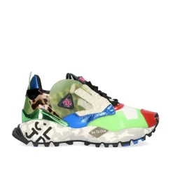 Mulher Exe Shoes Sneakers Mujer*Plataforma Sneaker 0129-9 Verde