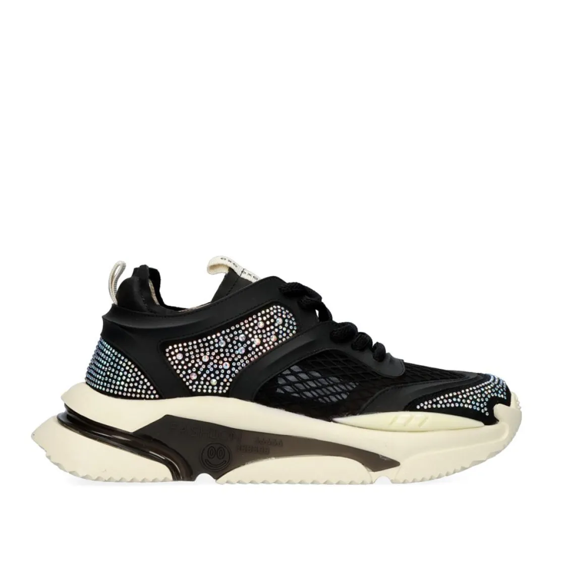 Mulher Exe Shoes Sneakers Mujer*Plataforma Sneakker W212-1 Preto