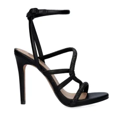 Mulher Exe Shoes Sandálias De Salto*Sandalia De Salto Alto Silvia-603 Preto