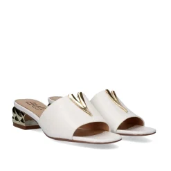 Mulher Exe Shoes Sandálias*Sandalia De Salto Baixo Katy-811 Branco