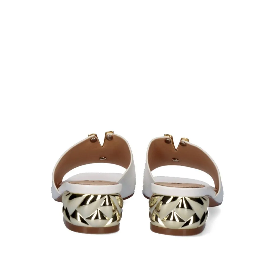 Mulher Exe Shoes Sandálias*Sandalia De Salto Baixo Katy-811 Branco