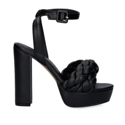 Mulher Exe Shoes Sandálias*Sandalia De Salto Ophelia-850 Preto