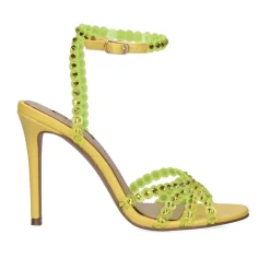 Mulher Exe Shoes Sandálias*Sandalia De Salto 23V Exe Jenny-915 Amarelo