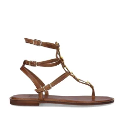 Mulher Exe Shoes Sandálias Planas*Sandalia Plana 679 Chios Marrom