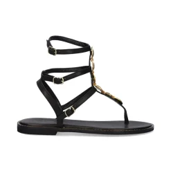 Mulher Exe Shoes Sandálias Planas*Sandalia Plana 661 Chios Preto