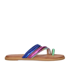 Mulher Exe Shoes Sandálias Planas*Sandalia Plana 618 Loris Azul