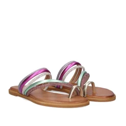Mulher Exe Shoes Sandálias Planas*Sandalia Plana 618 Loris Multicolorido