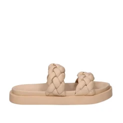 Mulher Exe Shoes Sandálias Planas*Sandalia Plana Acolchoada Artemis-920 Nude