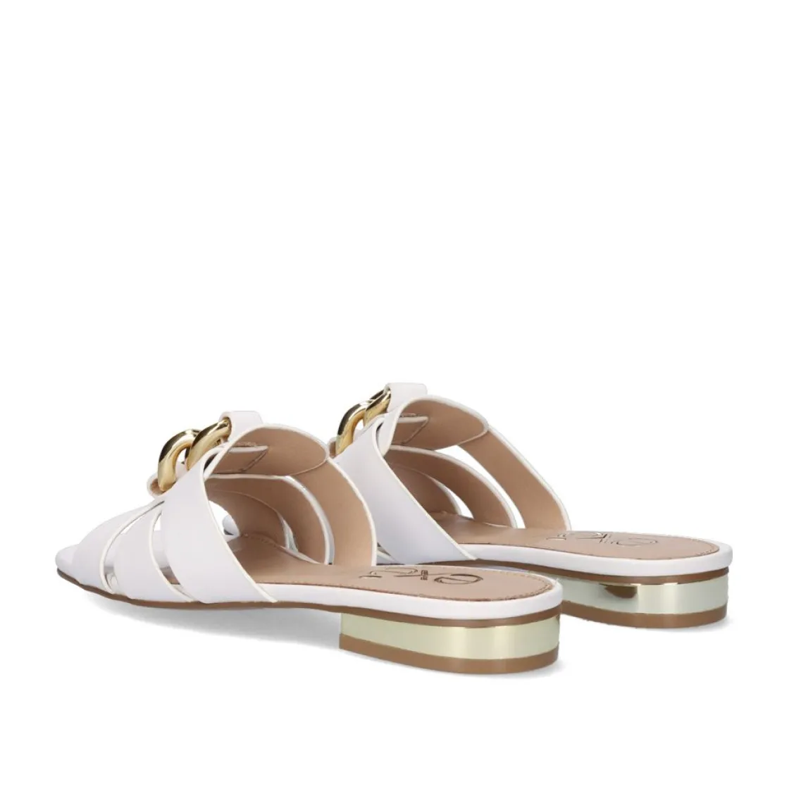 Mulher Exe Shoes Sandálias Planas*Sandalia Plana Amelia-641 Branco