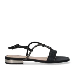 Mulher Exe Shoes Sandálias Planas*Sandalia Plana Amelia-495 Pewter