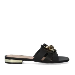 Mulher Exe Shoes Sandálias Planas*Sandalia Plana Amelia-641 Preto