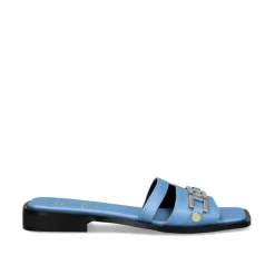 Mulher Exe Shoes Sandálias Planas*Sandalia Plana Annie-220 Aqua