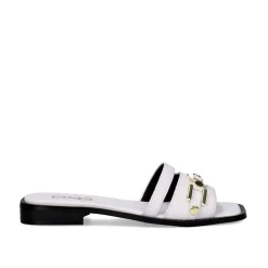 Mulher Exe Shoes Sandálias Planas*Sandalia Plana Annie-220 Branco