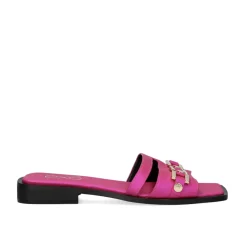 Mulher Exe Shoes Sandálias Planas*Sandalia Plana Annie-220 Fuxia