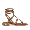 Mulher Exe Shoes Sandálias Planas*Sandalia Plana Exe Vf2056-2 Tan