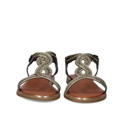 Mulher Exe Shoes Sandálias Planas*Sandalia Plana P3300-362 Pewter