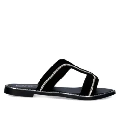 Mulher Exe Shoes Sandálias Planas*Sandalia Plana P3300-361 Preta