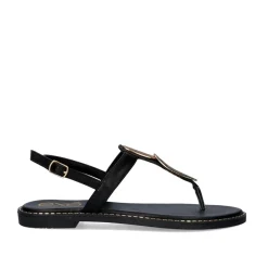 Mulher Exe Shoes Sandálias Planas*Sandalia Plana 23V P3375-57 Preto