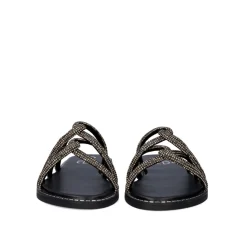 Mulher Exe Shoes Sandálias Planas*Sandalia Plana 23V P3375-74 Preto