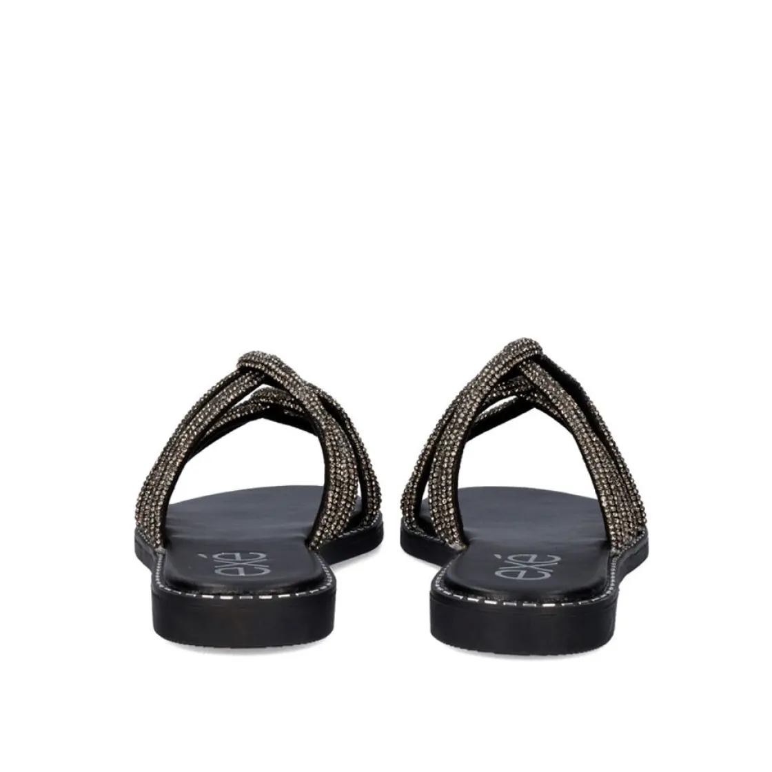 Mulher Exe Shoes Sandálias Planas*Sandalia Plana 23V P3375-74 Preto