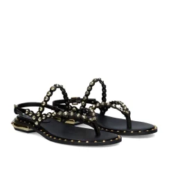 Mulher Exe Shoes Sandálias Planas*Sandalia Plana 23V Vf2056-3 Preto