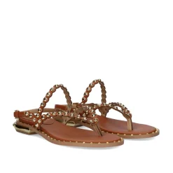 Mulher Exe Shoes Sandálias Planas*Sandalia Plana 23V Vf2056-3 Tan