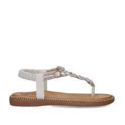 Mulher Exe Shoes Sandálias Planas*Sandalia Plana 23V Zf1982-P4 Prata