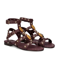 Mulher Exe Shoes Sandálias Planas*Sandalia Plana Vf1180B-7 Chocolate